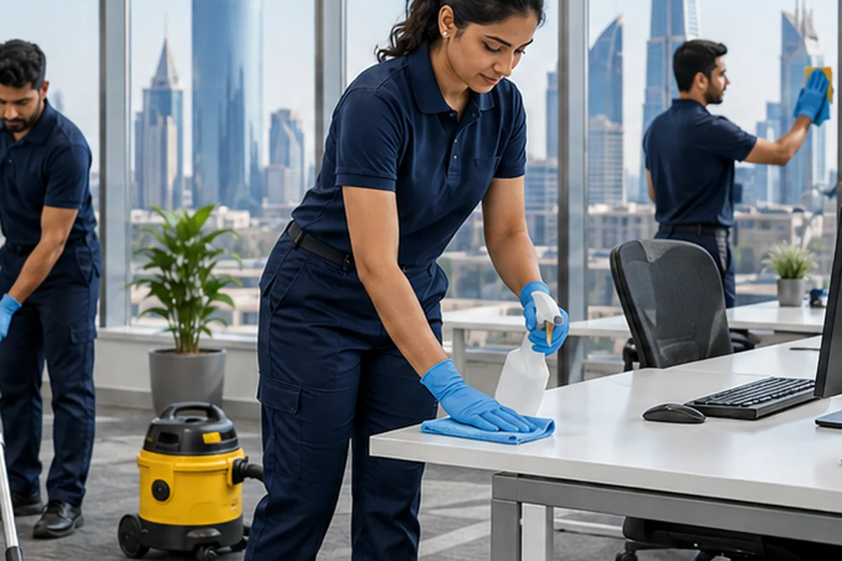 Commercial and Facility Cleaners in Al Khobar for corporate and mixed-use staffing planning in Saudi Arabia