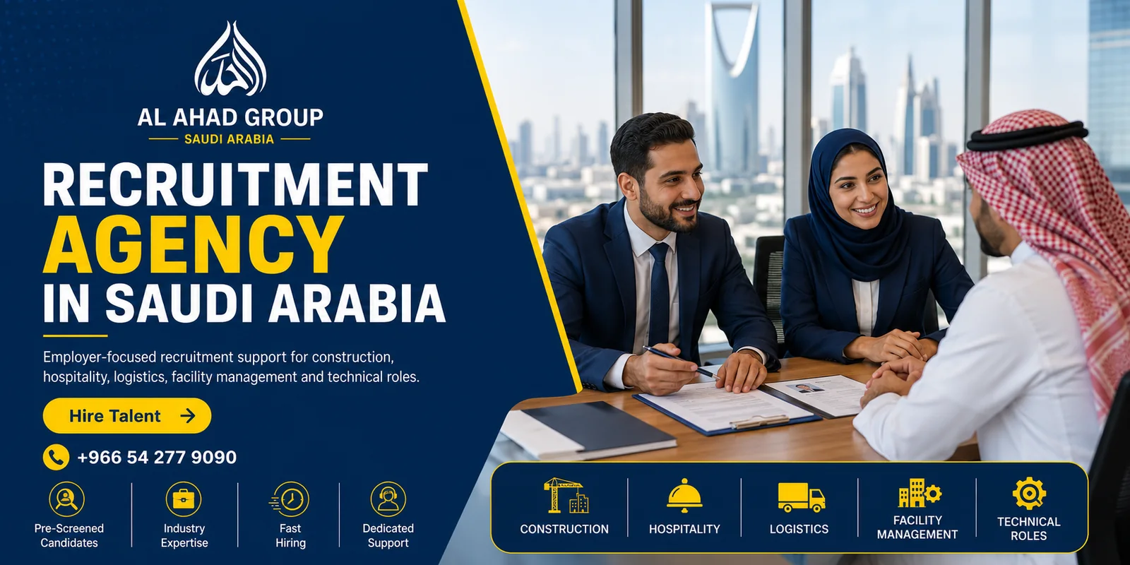 Workforce Onboarding Support in Al Khobar for corporate and mixed-use staffing planning in Saudi Arabia